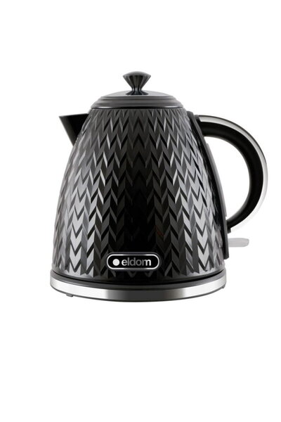 eldom NELA fierbator, 1.7 l capacitate, 2000 W putere, negru