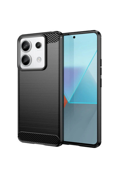 Hurtel Husă Carbon pentru Xiaomi Redmi Note 13 Pro - negru