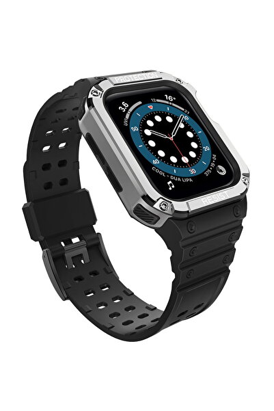 Hurtel Husa Protect Curea cu carcasă pentru Apple Watch 7 / SE (41/40 / 38mm)...