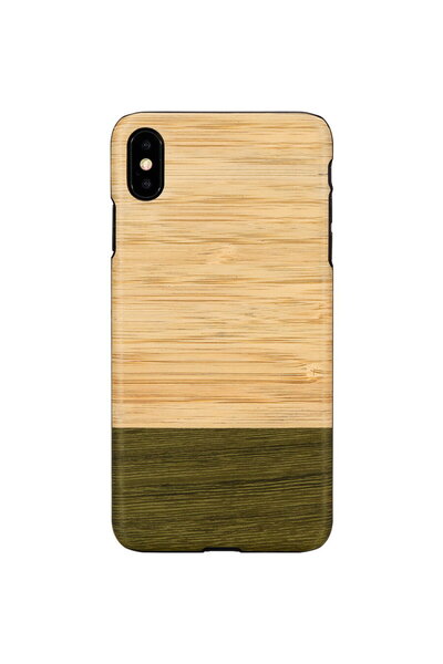 Other Husa MAN&WOOD pentru smartphone iPhone XS Max, design pădure de bambus