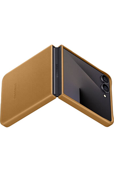 Samsung Galaxy Z Flip 7 - Husă de protecție spate Kindsuit, Camel
