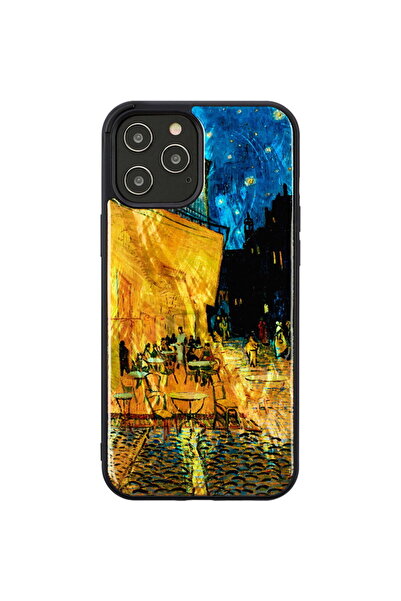 Other Husa iKins case for Apple iPhone 12 Pro Max cafe terrace black