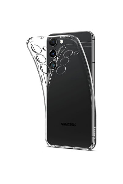 Spigen Husa TPU Liquid Crystal pentru Samsung Galaxy S23 S911, Transparenta A...
