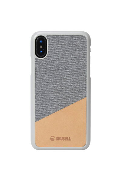 KRUSELL Husă Tanum Apple iPhone XS Max nude