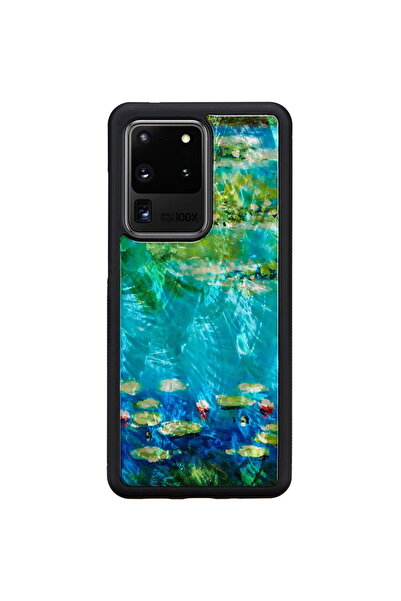 Other Husa iKins pentru Samsung Galaxy S20 Ultra, nufăr, negru