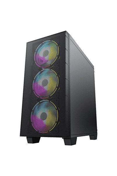 GAMEMAX Aero Mini Mini Tower Negru-Alb
