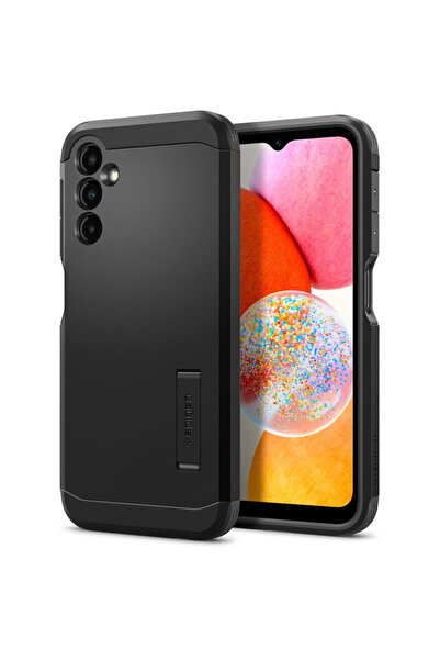 Spigen Husa Case for Samsung Galaxy A14 4G - Tough Armor - Black