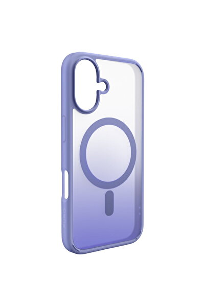 Puro Husă TPU cu gradient compatibilă MagSafe pentru iPhone 17 - Roz
