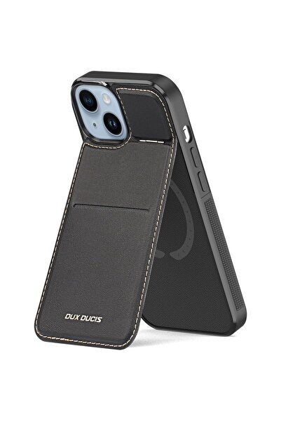 Dux Ducis Husa 3 în 1 tip portofel cu suport pentru iPhone 15 Plus, cu protec...