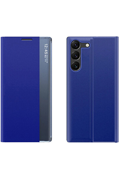 Hurtel Husă nouă cu funcție Sleep View pentru Xiaomi POCO C65/Redmi 13C, Alba...