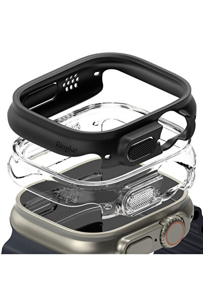 Ringke SLIM PACHET DE 2 HUSE PENTRU APPLE WATCH ULTRA 1 / 2 (49 MM) TRANSPARE...