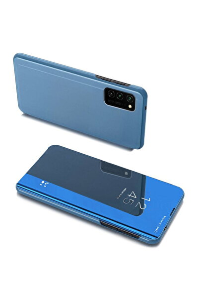 Hurtel Husă tip carte Clear View pentru Samsung Galaxy A03s (166.5) albastru