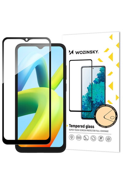 WOZINSKY Sticlă securizată cu adeziv integral pentru Xiaomi Redmi A2 / Redmi ...