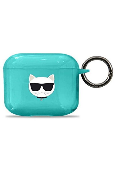 Karl Lagerfeld KLA3UCHFL AirPods 3 cover niebieski/blue Choupette