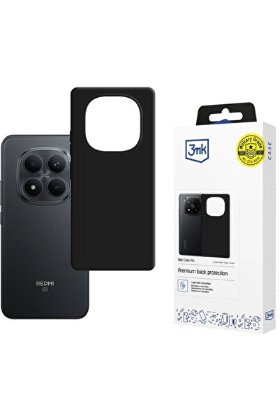 3MK Husa pentru Xiaomi Redmi Note 15 Pro+ 5G - Matt Case Pro - Black