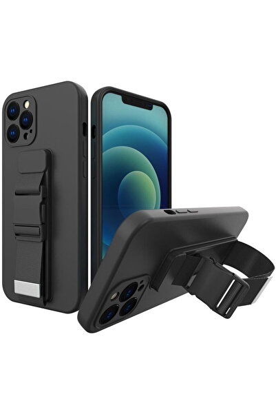 Hurtel Husa Rope Case Husă de silicon cu șnur tip poșetă pentru Xiaomi Redmi ...