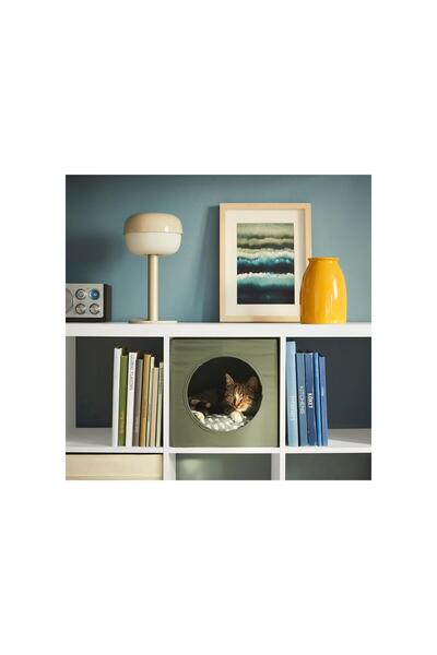 IKEA kedi evi, yeşil, 33x38x33 cm
