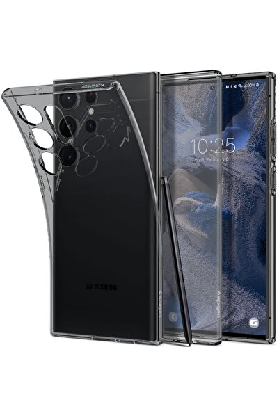 Spigen Husă pentru Samsung Galaxy S23 Ultra - Liquid Crystal - Space Crystal
