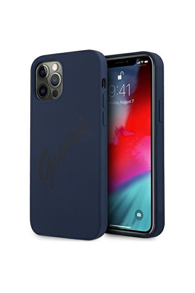 Guess GUHCP12LLSVSBL iPhone 12 Pro Max 6.7 "   carcasă rigidă albastră S...