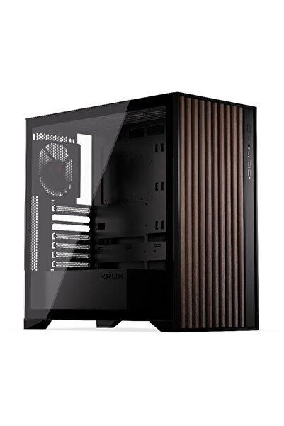 Krux KRXD008, Middle Tower, Fara sursa, ATX/mATX/mITX, Negru