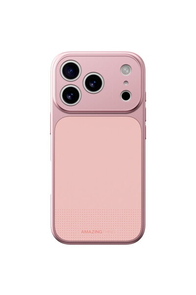 Amazingthing Husă integrală Minimal Mag pentru iPhone 17 Pro Max - Roz