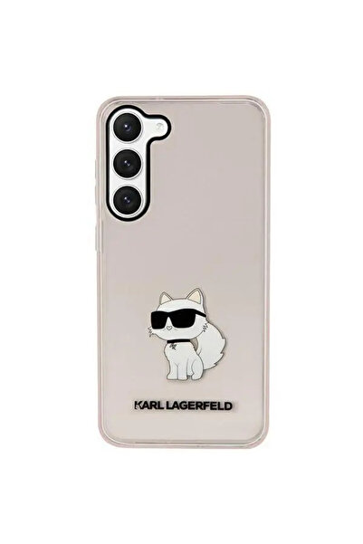 Karl Lagerfeld KLHCS23MHNCHTCP S23+ S916 roz/roz carcasă rigidă Ikonik Choupette