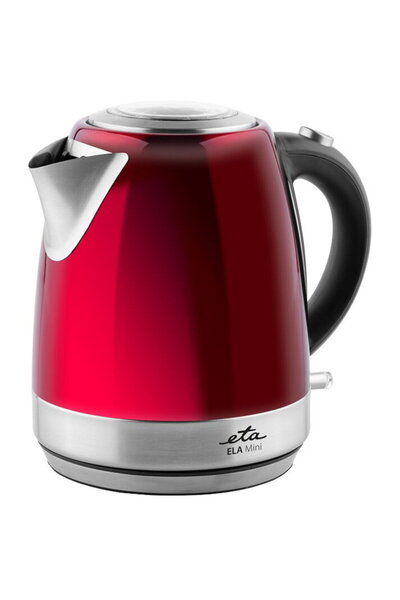 ETA electric ELA Mini 8599 90010, 1.2 litri, 2100 W, otel inoxidabil,Rosu