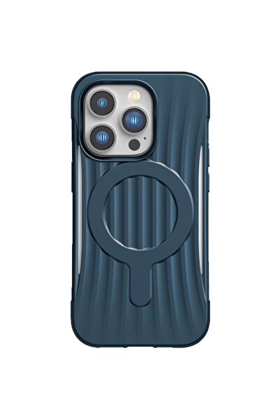 Other Husa Raptic X-Doria tip clutch pentru iPhone 14 Pro cu MagSafe, albastră