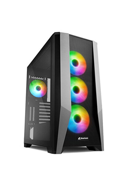 SHARKOON TG7M RGB ATX Black
