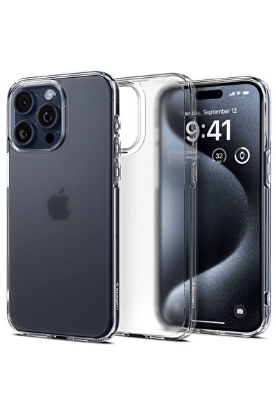 Spigen Husa pentru iPhone 15 Pro - Ultra Hybrid - Frost Clear