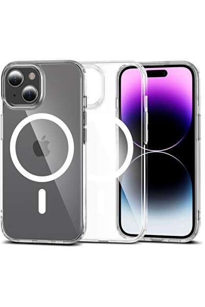 Tech-Protect HusДѓ FlexAir Hybrid MagSafe pentru iPhone 15, spate transparent...
