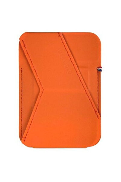 decoded Silicone MagSafe Card Stand Sleeve Apricot Crush