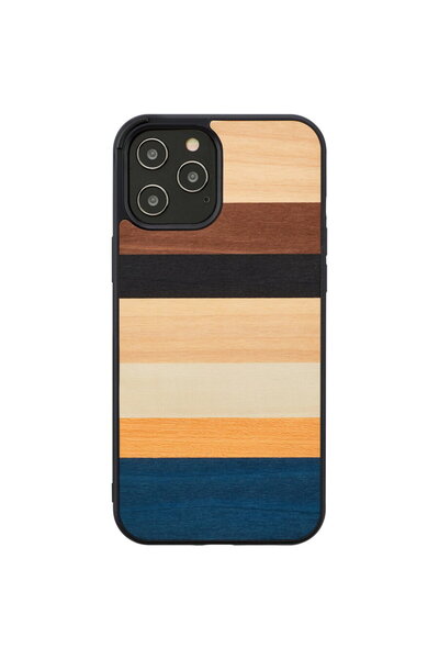 Other Husa MAN&WOOD pentru iPhone 12/12 Pro negru