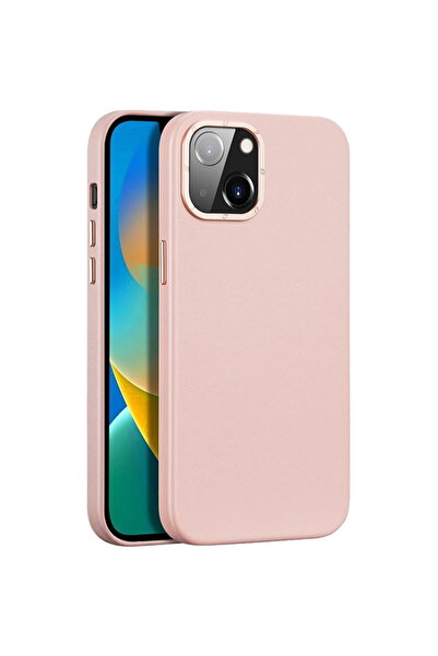 Dux Ducis Husa Capac Spate Grit Piele Roz APPLE Iphone 14 Plus
