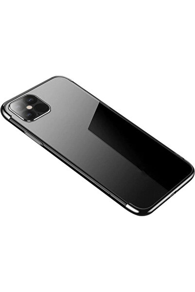 Hurtel Husă transparentă colorată din gel TPU cu ramă metalică pentru Xiaomi ...