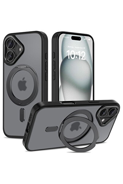 Tech-Protect HusДѓ Magring MagSafe pentru iPhone 16, inel stand integrat, fin...