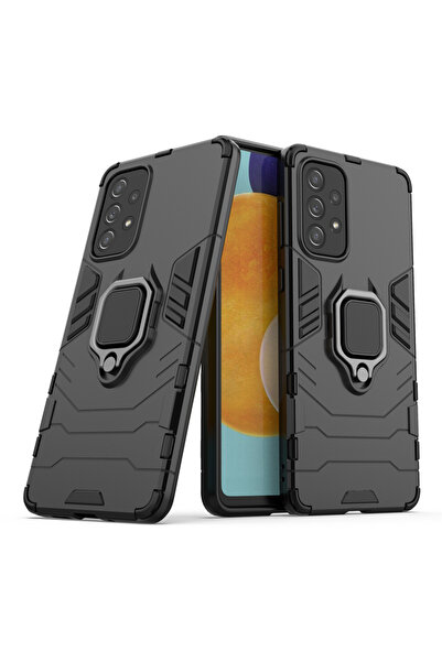 Hurtel Husă hibridă rezistentă Ring Armor + suport magnetic pentru Samsung Ga...