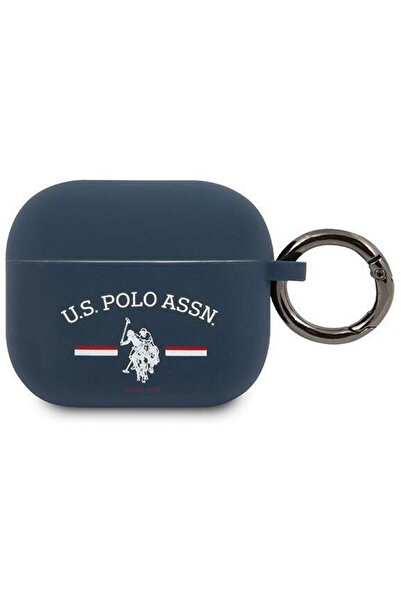 U.S. Polo Assn. Husă US Polo USACA3SFGV AirPods 3, maro/bleumarin