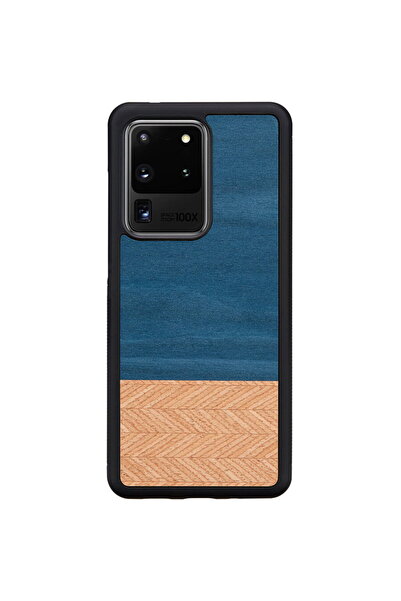 Other Husa MAN&WOOD pentru Galaxy S20 Ultra negru denim