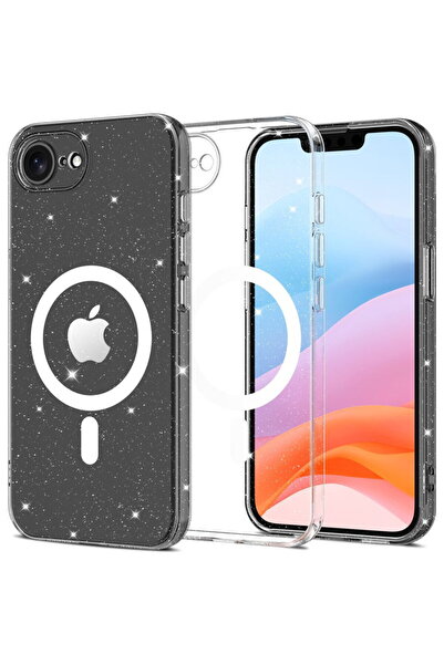 Tech-Protect HusДѓ FlexAir MagSafe pentru iPhone 16E, finisaj glitter, compat...