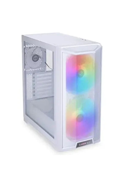 Lian Li 215 mid-tower ARGB sticlă securizată sloturi PCI 7 ventilatoare prein...