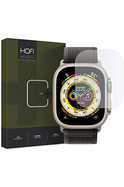 HOFI Folie Protectie Ecran PRO+ pentru APPLE WATCH ULTRA (49 MM), Sticla Flex...