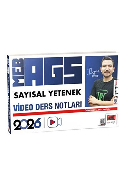 Yargı Yayınları Yargı 2026 MEB-AGS Sayısal Yetenek Video Ders Notları - İlyas...