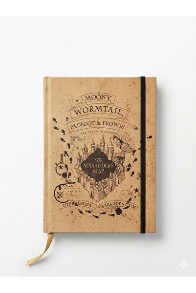 Sihir Dükkanı Harry Potter Çapulcu Haritası Lisanslı Defter