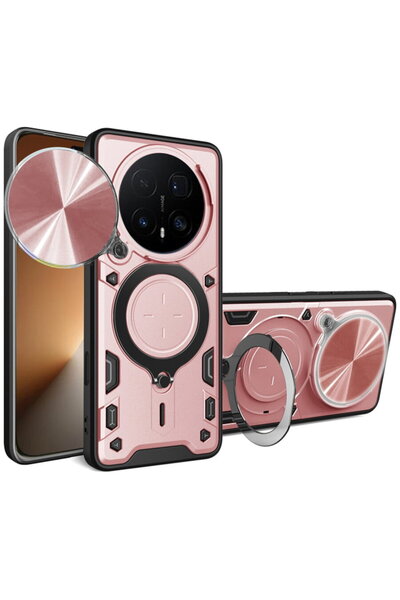 Techsuit Husă pentru Honor Magic8 Pro - CamGuard Pro - Rose Gold