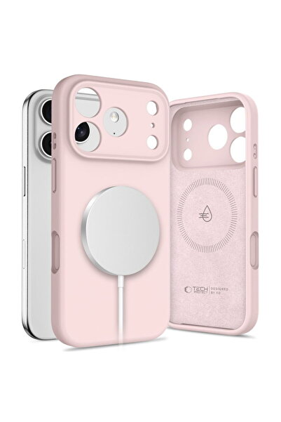 Tech-Protect SILICON MAGSAFE IPHONE 17 PRO MAX ROZ PERLAT