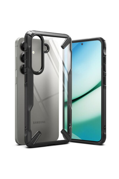 Ringke Husa Fusion X, Samsung Galaxy S25 Plus, Negru