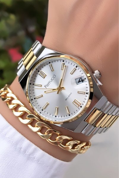 Ferrucci Women's Wristwatch - Adjustable Steel Band - Comes with a Bracelet Gift