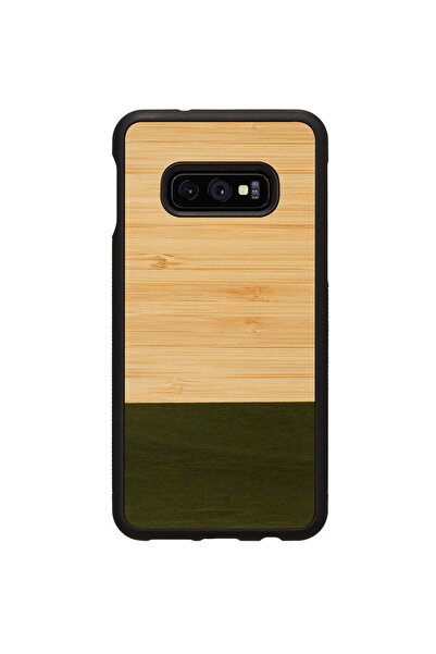 Other Калъф за смартфон Husa MAN&WOOD за Galaxy S10e, черен бамбукова гора