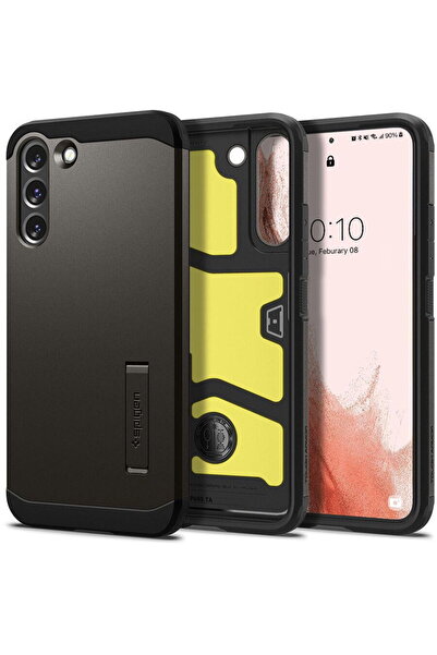 Spigen Tough Armor Samsung Galaxy S22 Gunmetal case